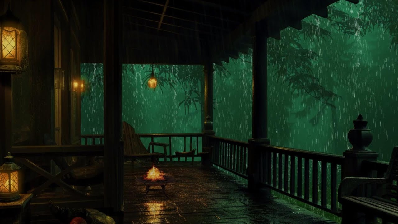 Heavy Rainstorm with Rolling Thunder &ndash; Soothing Sounds for Stress Relief and Sleep