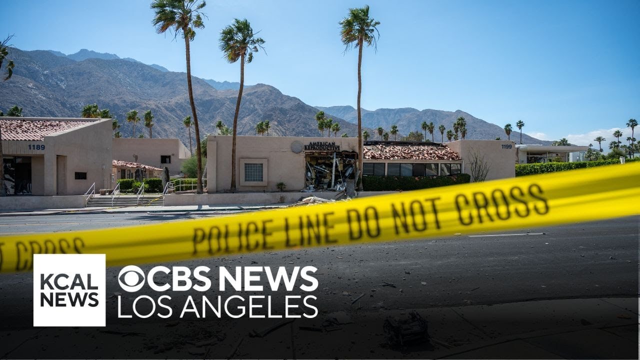 FBI gives update on deadly explosion at Palm Springs reproductive clinic