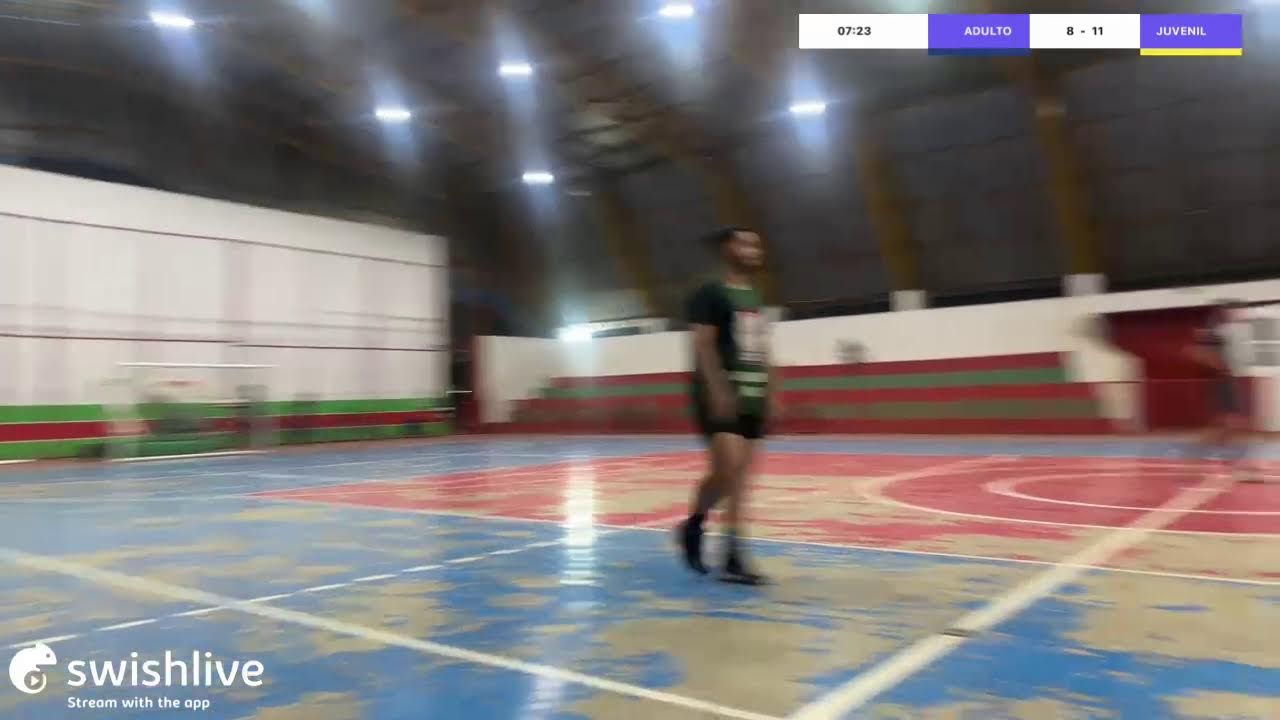 Ao vivo com tecnologia do aplicativo Swish Live
ADULTO  VS JUVENIL