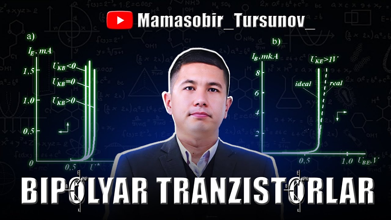 Elektronika va sxemalar fanidan Bipolyar tranzistorlar mavzusi.