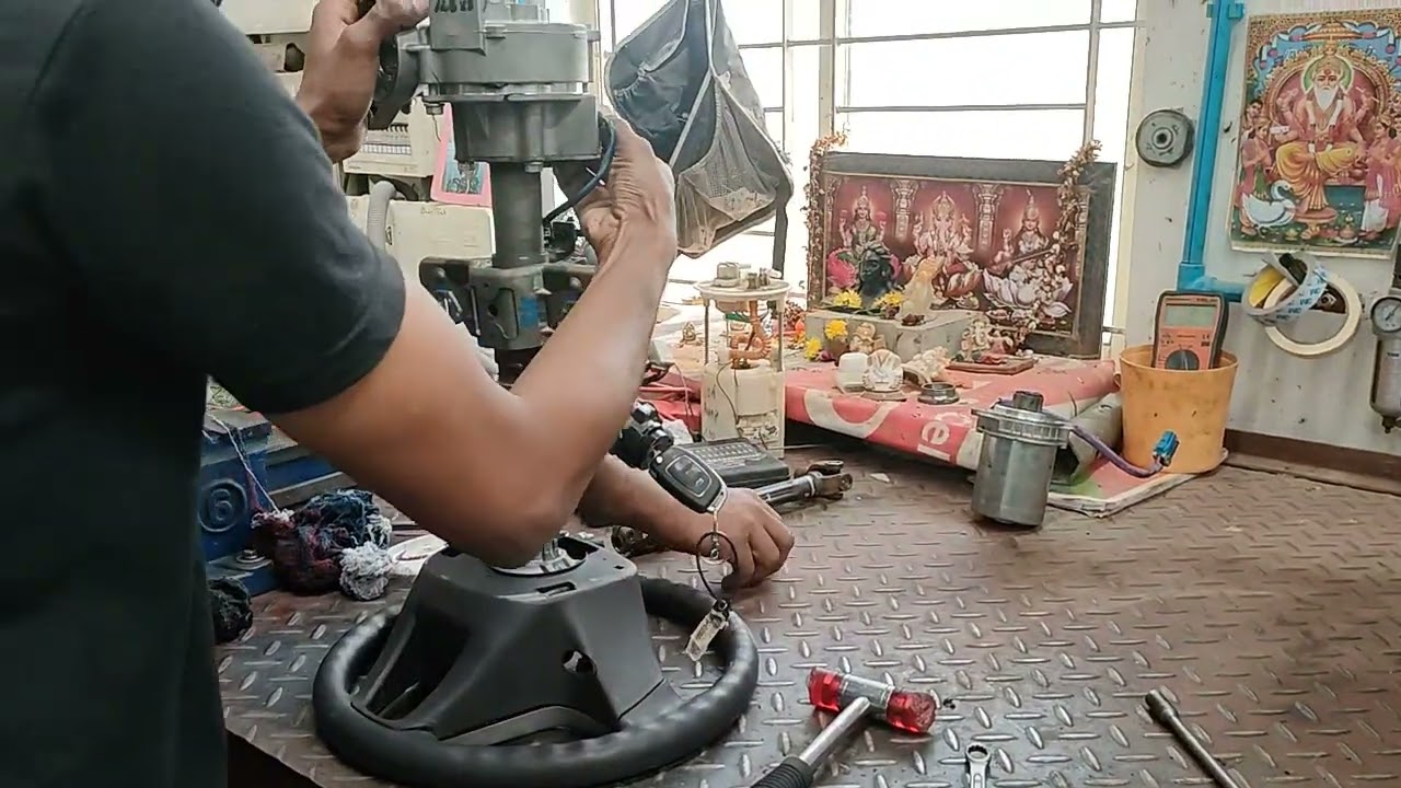 Steering column repair video Hyundai i20
