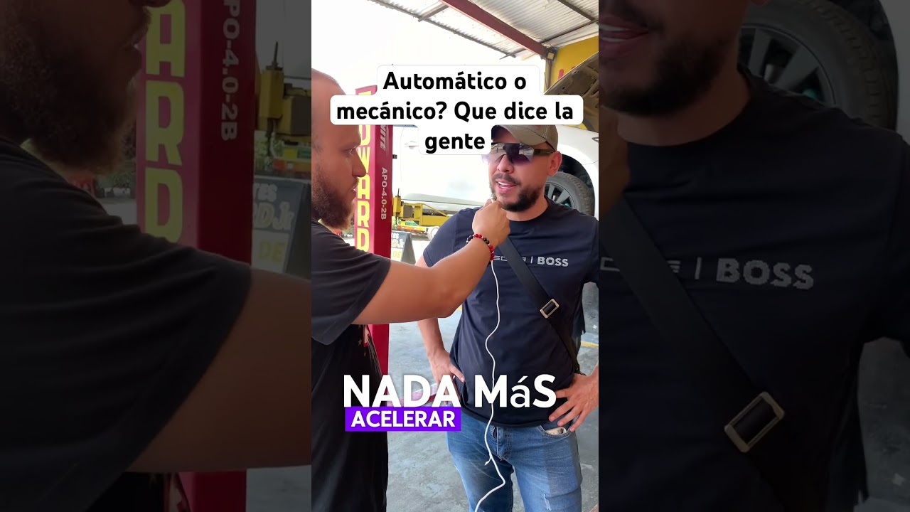 Carro autom&aacute;tico o mec&aacute;nico? Que prefieren las personas?  #conductor #carro #carroautomatico