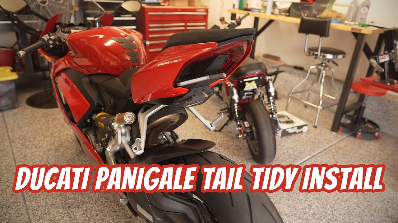Ducati Panigale v2 Fender Eliminator Installation