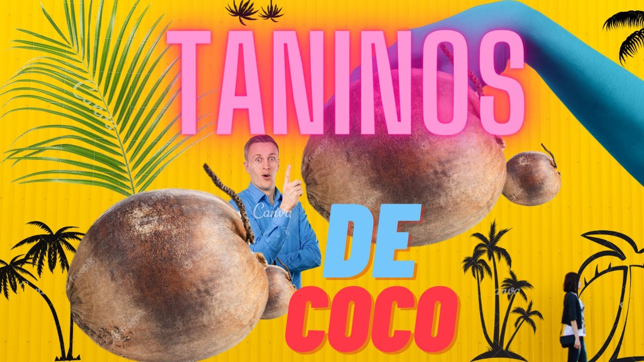 Obtenci&oacute;n de taninos del coco
