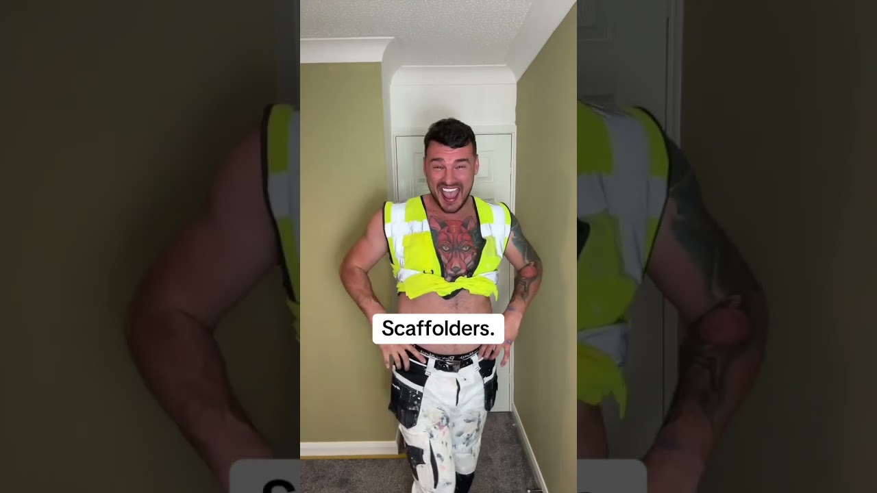 how different trades wear hi vis #bluecollar #tradie #trades #apprenticeship #apprentice