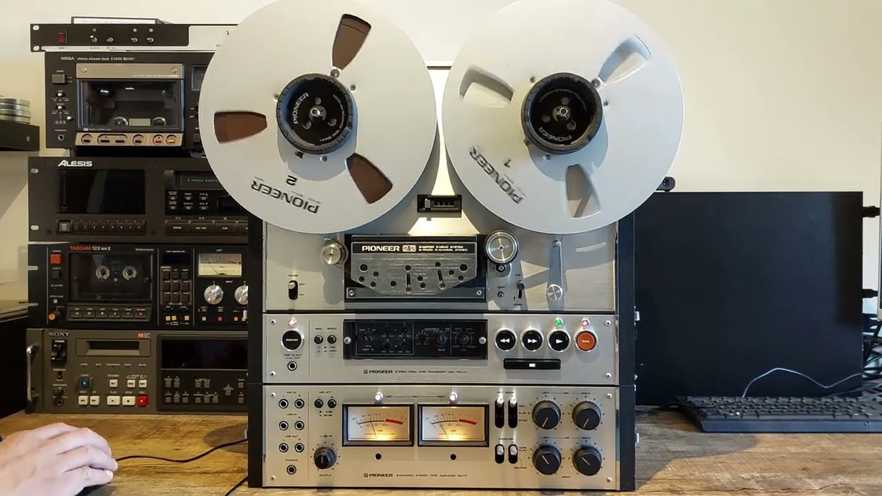 Pioneer RT-2022 (1976) demonstration