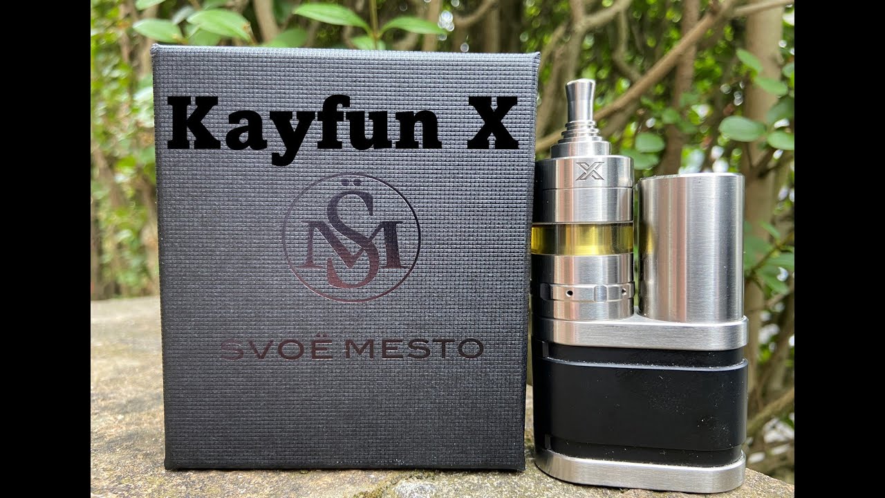 Svoemesto Kayfun X MTL RTA | Superior quality with neat upgrades | Best of Kayfun!! | + Comparisons