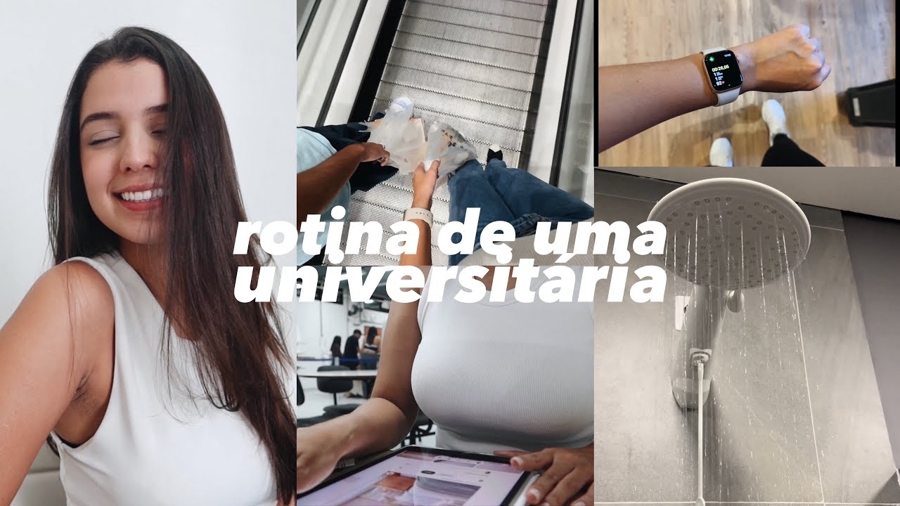 MINHA ROTINA UNIVERSITÁRIA 👩🏻‍💻✨🫶🏼 | academia, facul, mercado & estudos