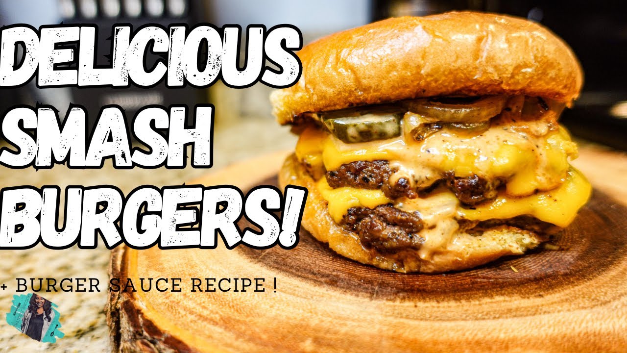THE MOST DELICIOUS SMASH BURGER I EVER MADE AT HOME! | STOVETOP METHOD| EASY RECIPE TUTORIAL