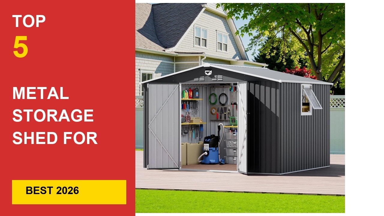 Best Metal Storage Shed For Backyard in 2026 - Expert Reviews in 2026