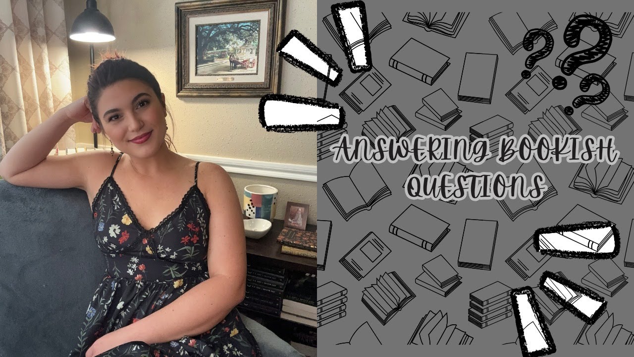 Answering Bookish Questions - RapidFireBookTag #booktube #books #booktags #booklover