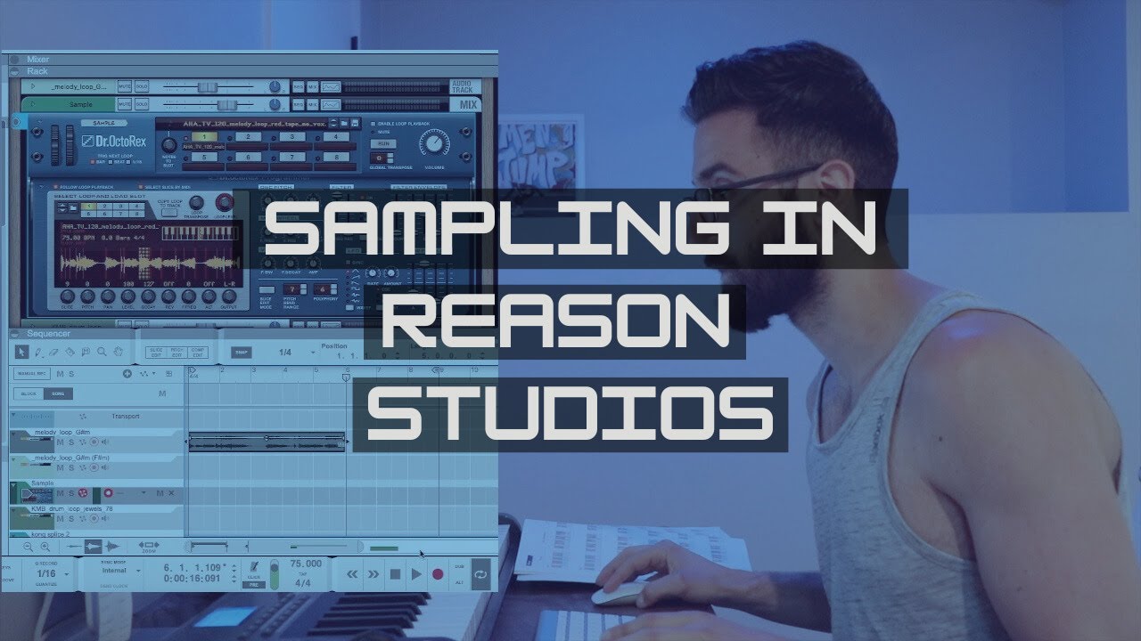 How I Chop Samples in Reason Studios | Dr.OctoRex