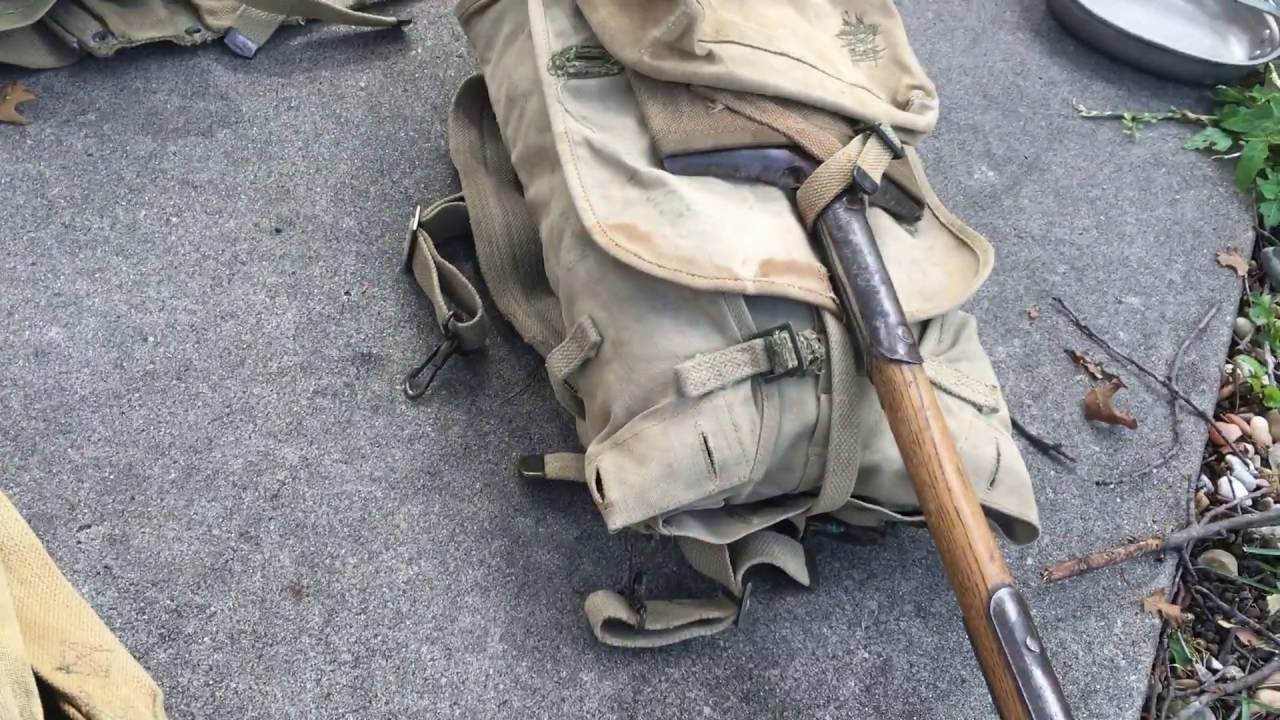 World War 1 and 2 haversacks