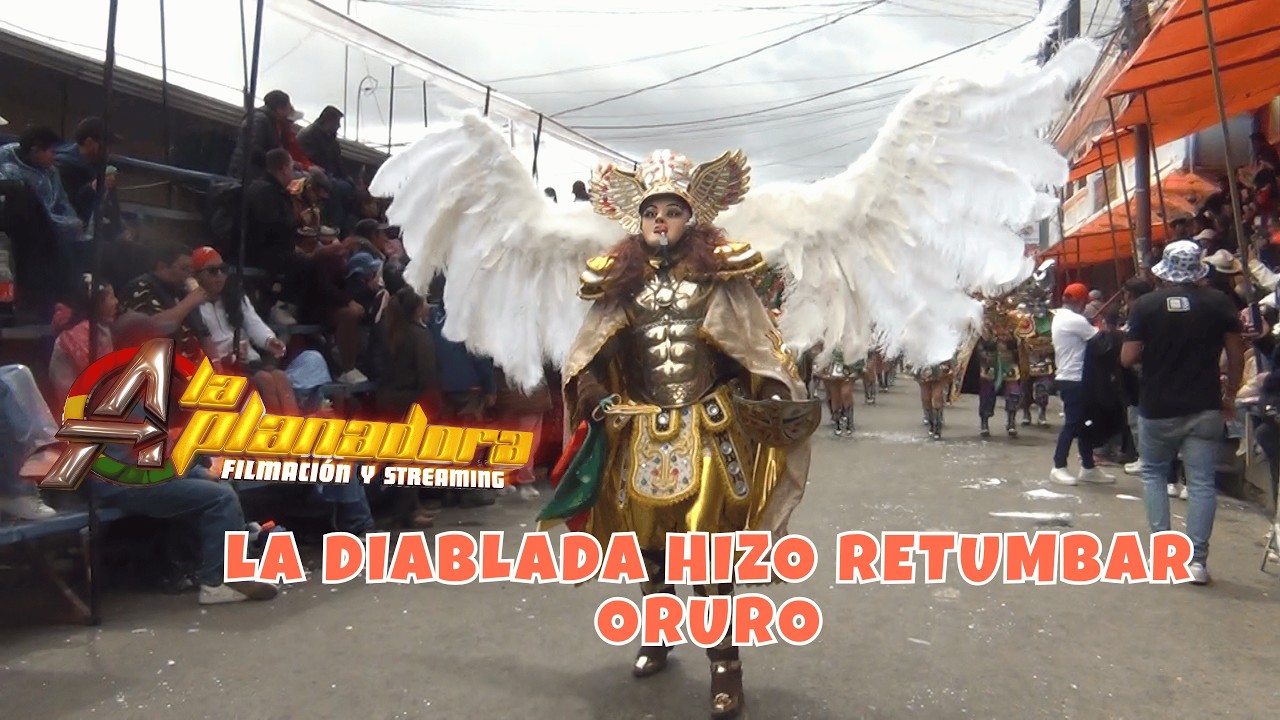 🔥👹 LA DIABLADA HIZO RETUMBAR ORURO 👹🔥