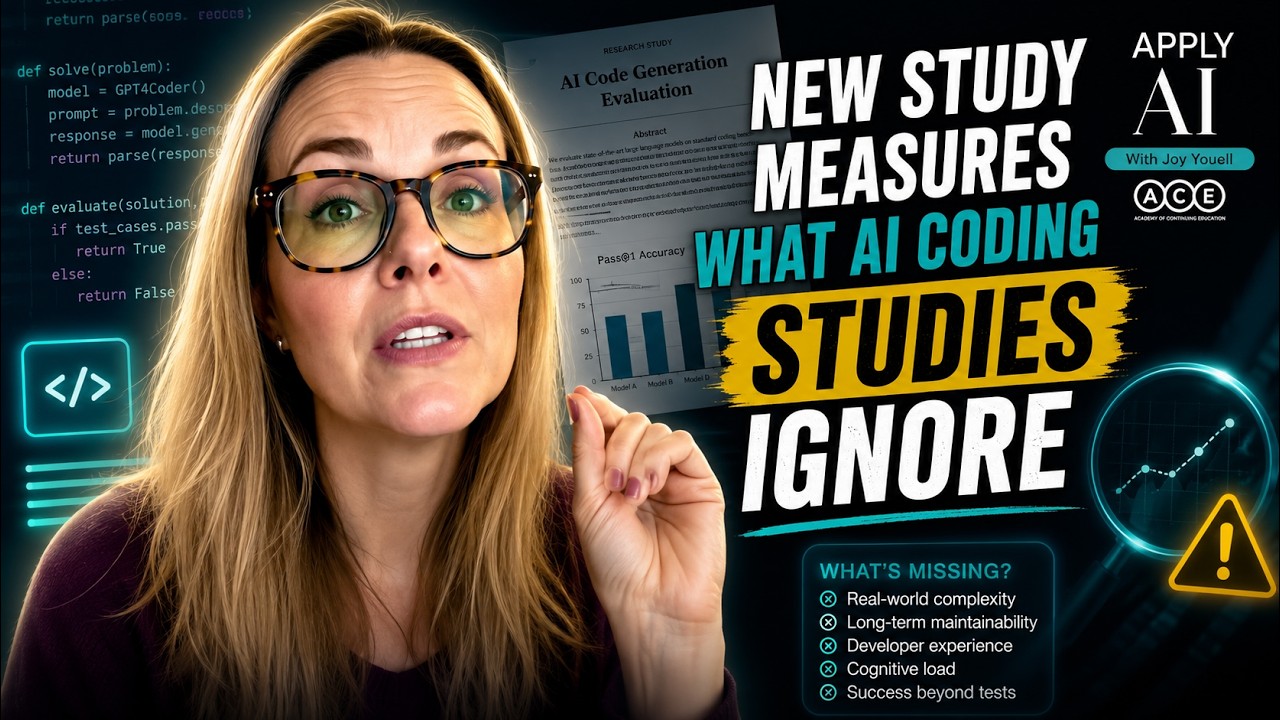 New Study Measures What AI Coding Studies Ignore