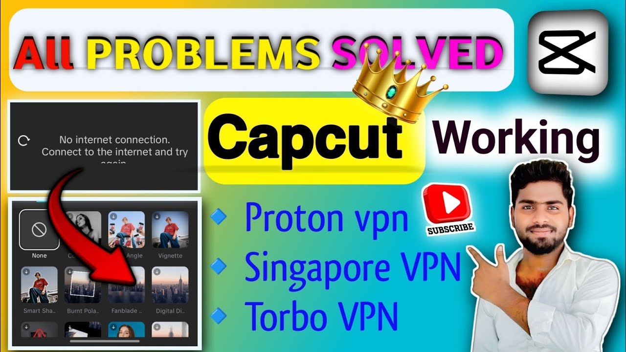 CAPCUT No Internet Connection FIXED! | Capcut editing video| #capcut 