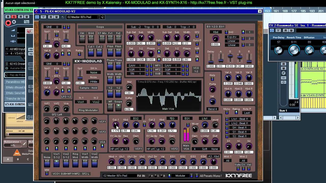 Best KX77FREE's demo - Drums and 80's