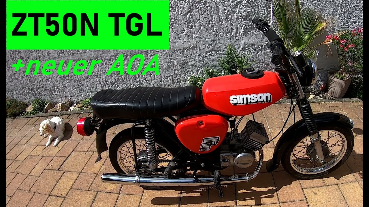 Simson ZT-Tuning ZT50N TGL Leistung nach 3000km und ein neuer AOA Auspuff Testfahrt Prüfstand Vape