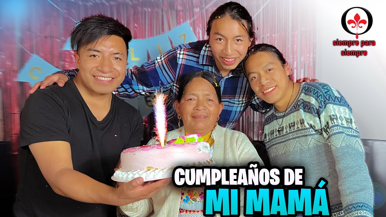 ASÍ CELEBRAMOS EL CUMPLEAÑOS DE MI MAMÁ CON MIS HERMANOS