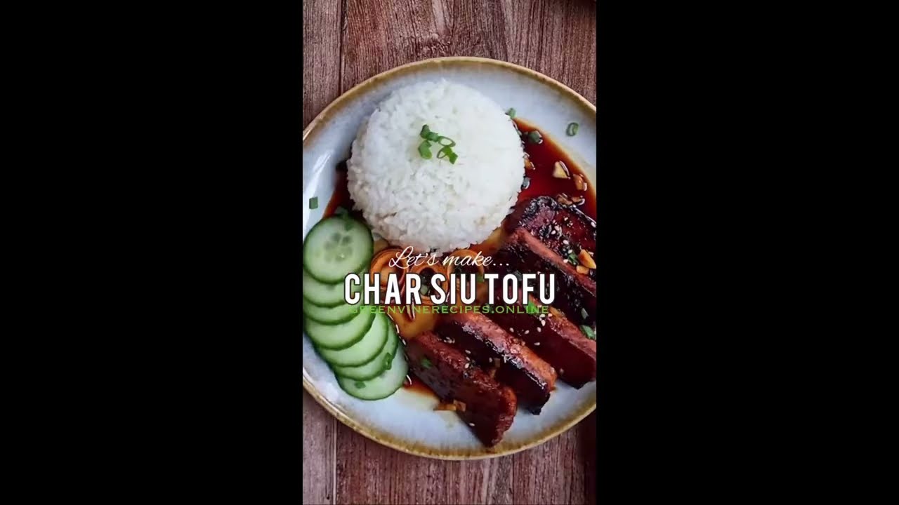 How To Easily Make Vegan Char Siu Tofu