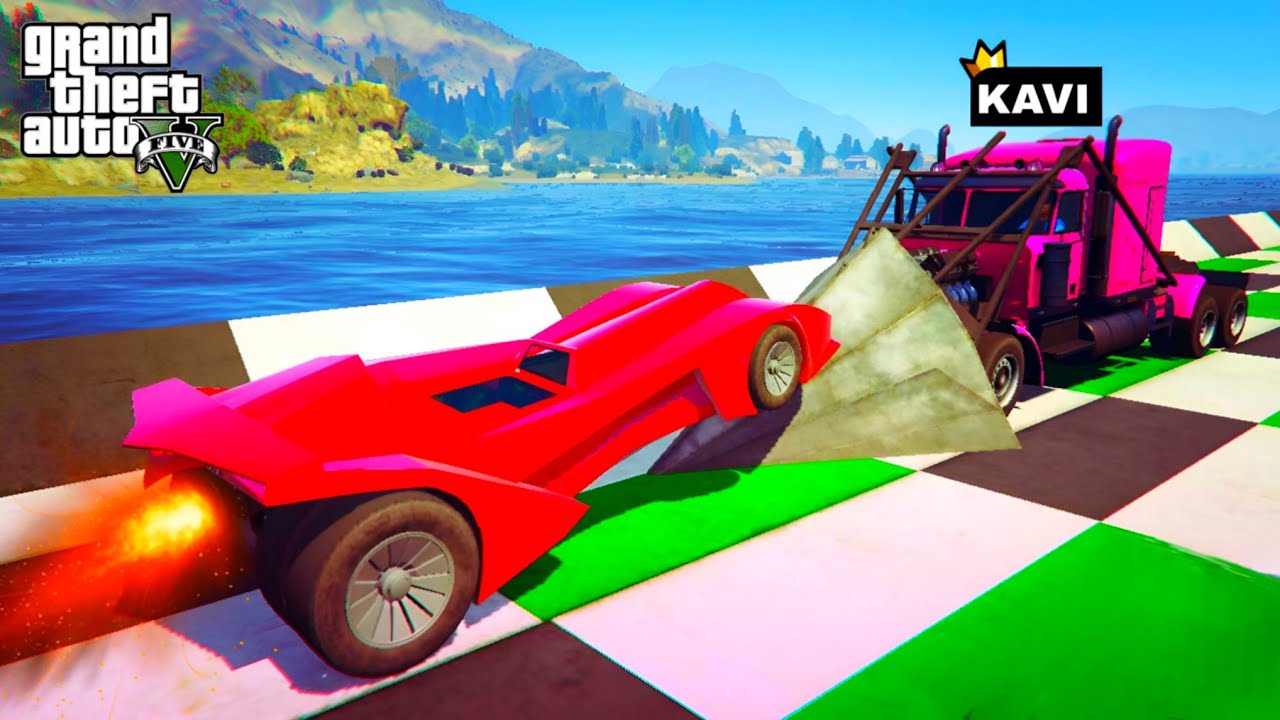 Kavi Completed 99.999% Face 2 Face Race Challenge in GTA 5!