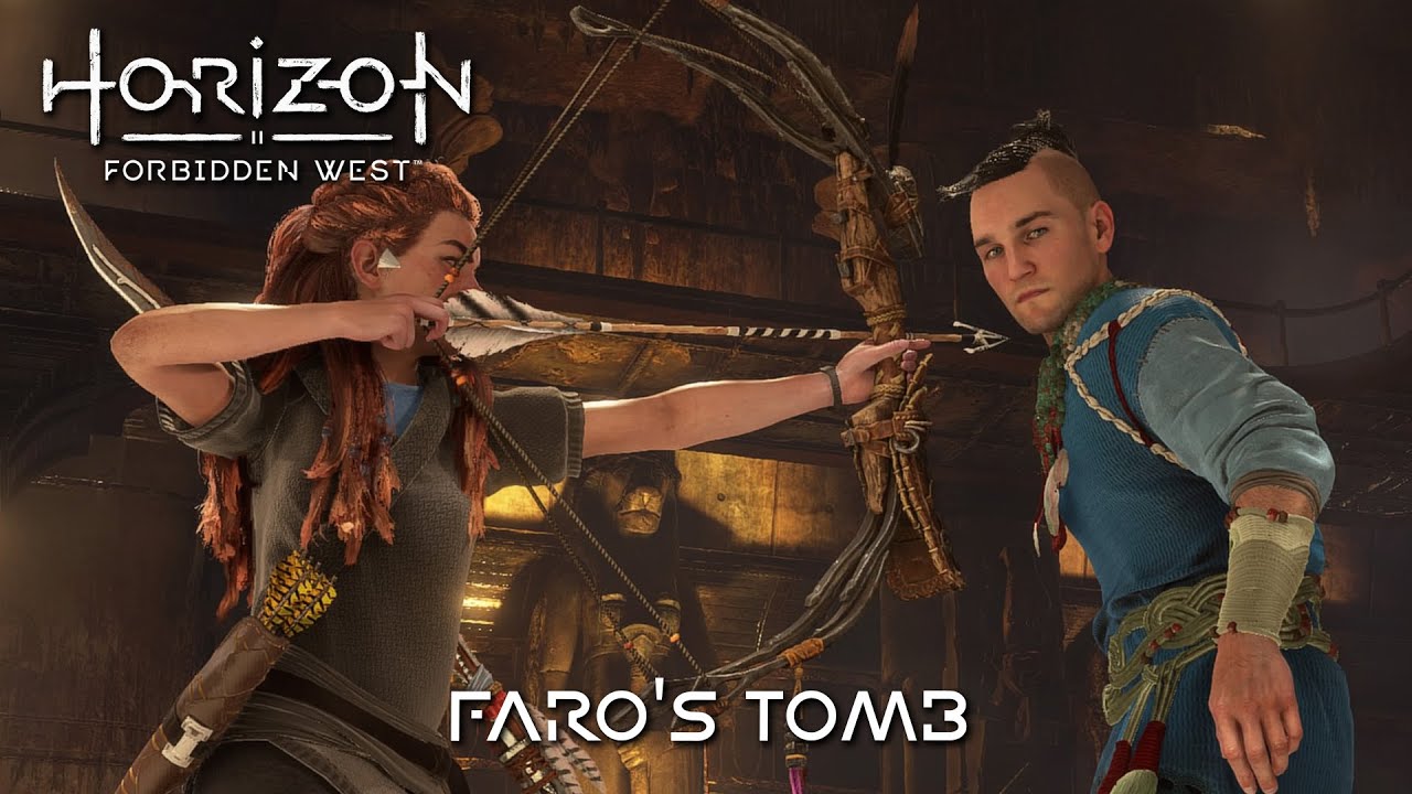 Faro's Tomb - Horizon Forbidden West PS5 Coouge Gameplay