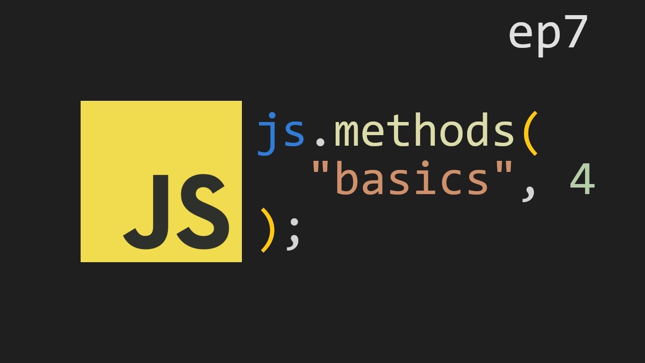JavaScript Basics - String and Array Methods | Web Development Tutorial - Ep 7