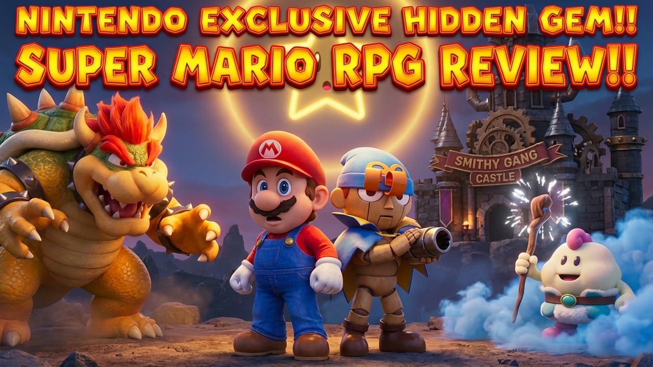 Скрытая жемчужина, эксклюзив для Nintendo Switch! Обзор ремейка Super Mario RPG!!