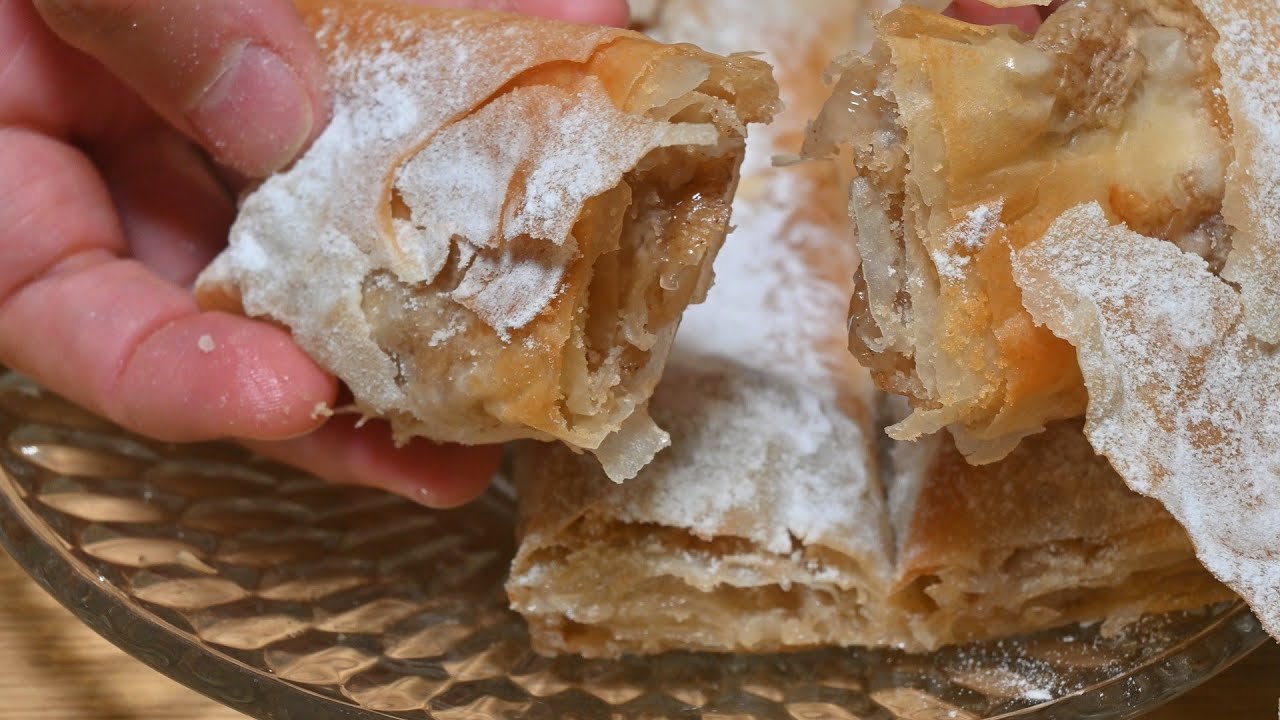 Ябълков щрудел с локум ! Изключително вкусен и ароматен !