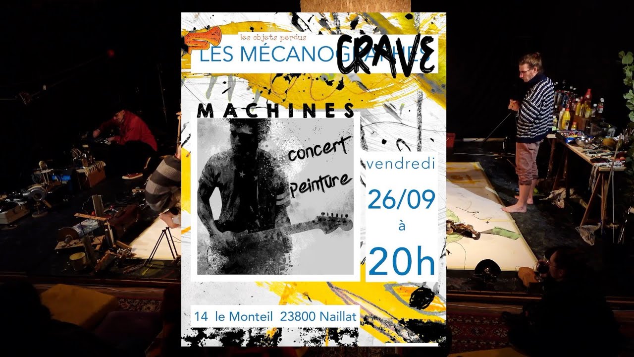 LES MÉCANOGRAPHES+CRAVE. -  Naillat 26.09.2025