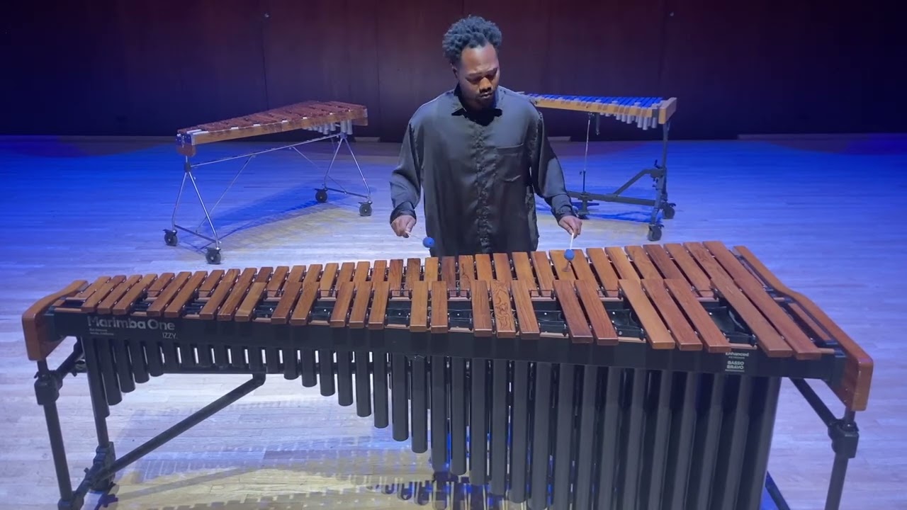 J.S. Bach — Cello Suite No. 3 in C major, BWV 1009 | VI. Gigue (Marimba)