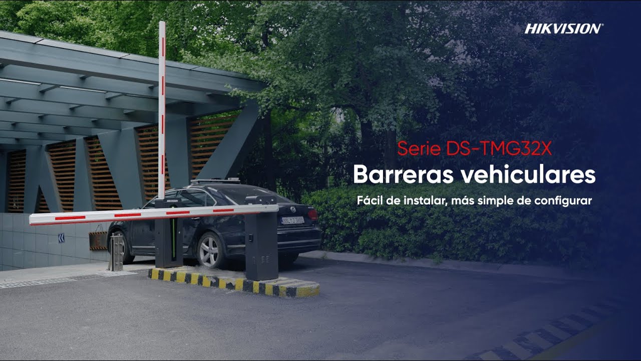 🚗 Barrera Vehicular DS-TMG32X: instalación rápida + funciones inteligentes | Hikvision México