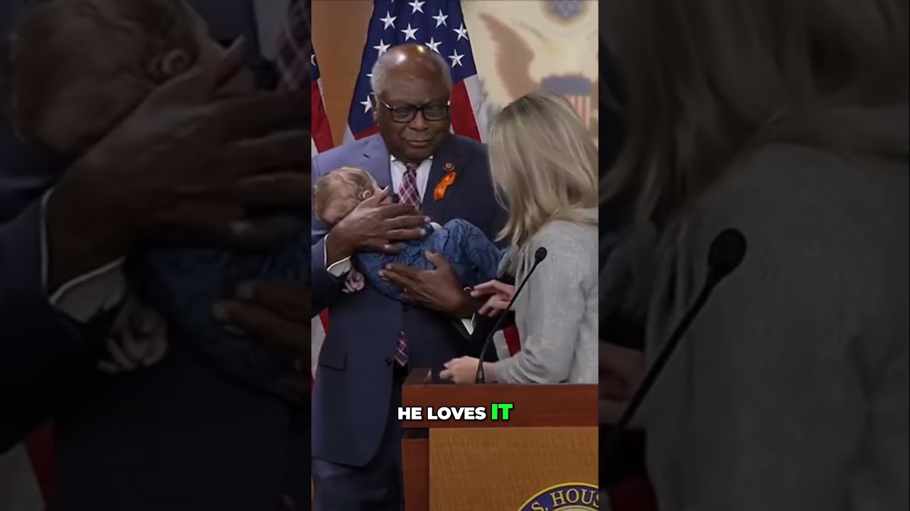 Baby's Political Debut: Held by Representative Clyburn!