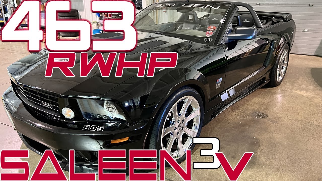 2006 Saleen Mustang Dyno (WITH SUPER SHAKER) Old School at Brenspeed & Detroit Rocker Cams