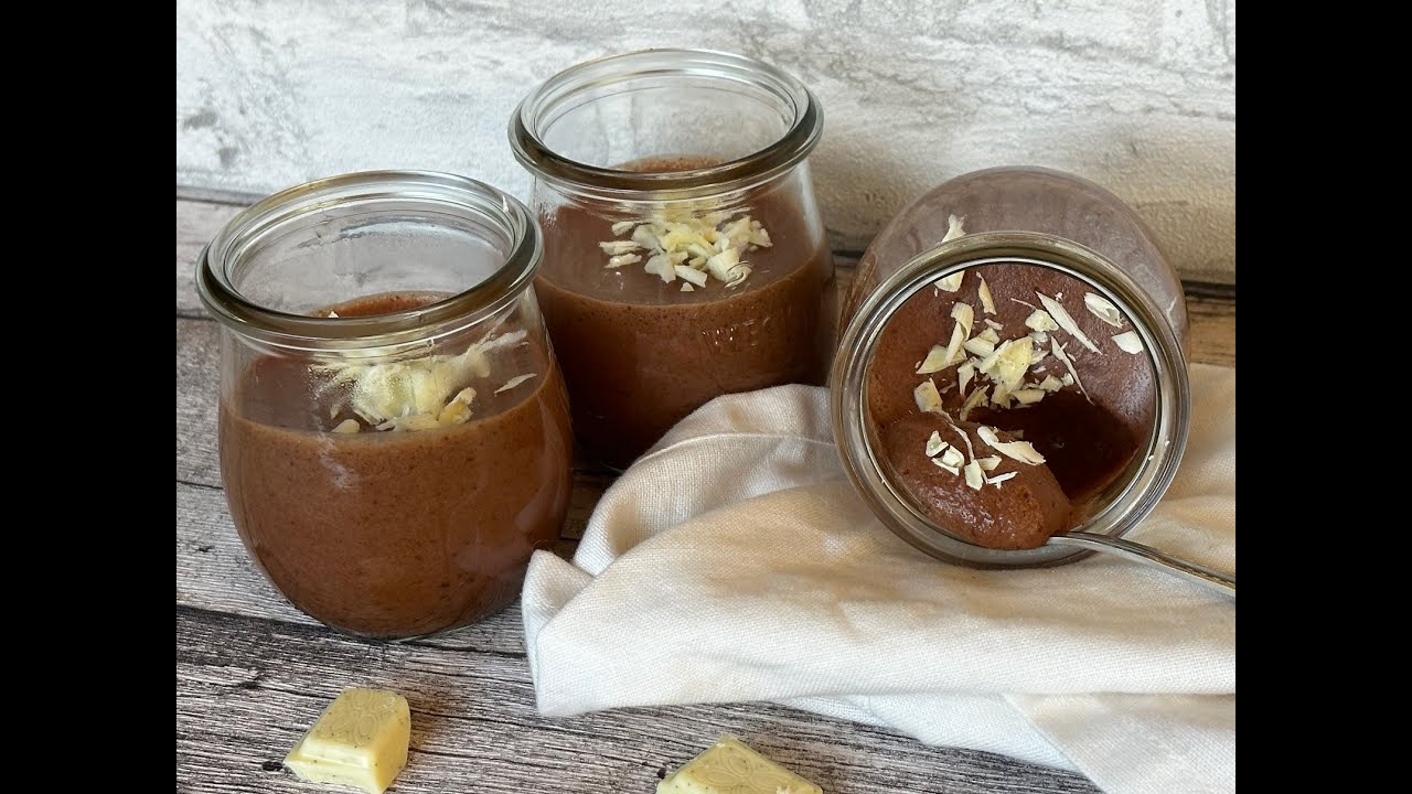 Schokomousse Vegan, total easy und super lecker - Thermomix® TM31® / TM5® / TM6®