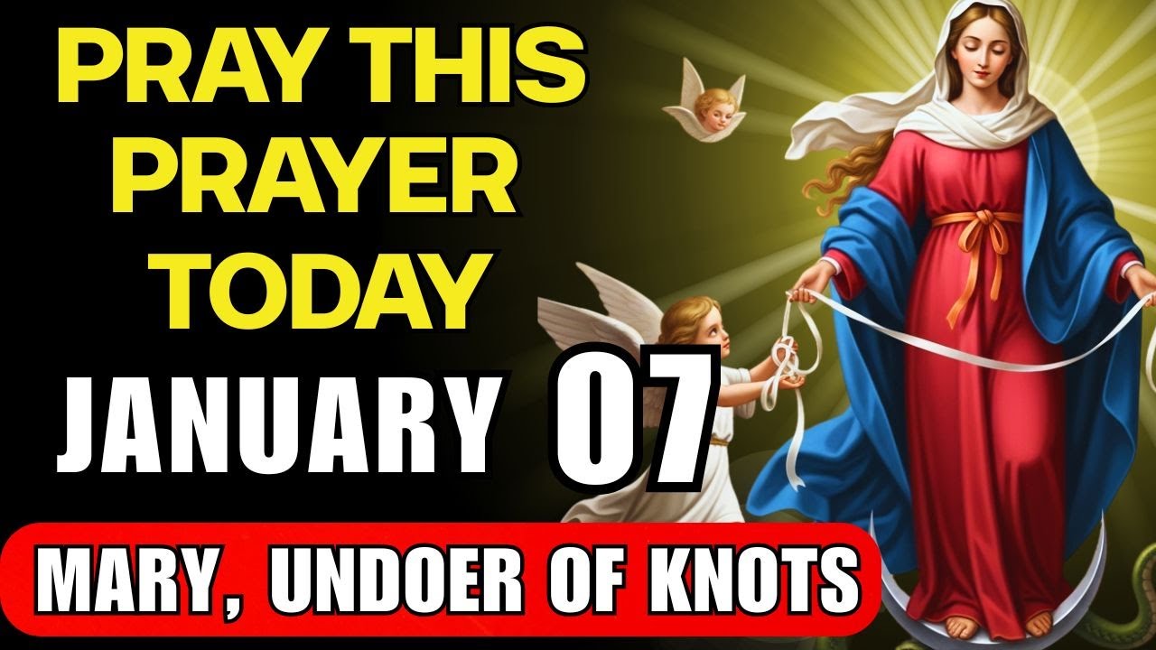🌹Prayer to Mary, Undoer of Knots, to RESOLVE URGENT and IMPOSSIBLE CAUSES