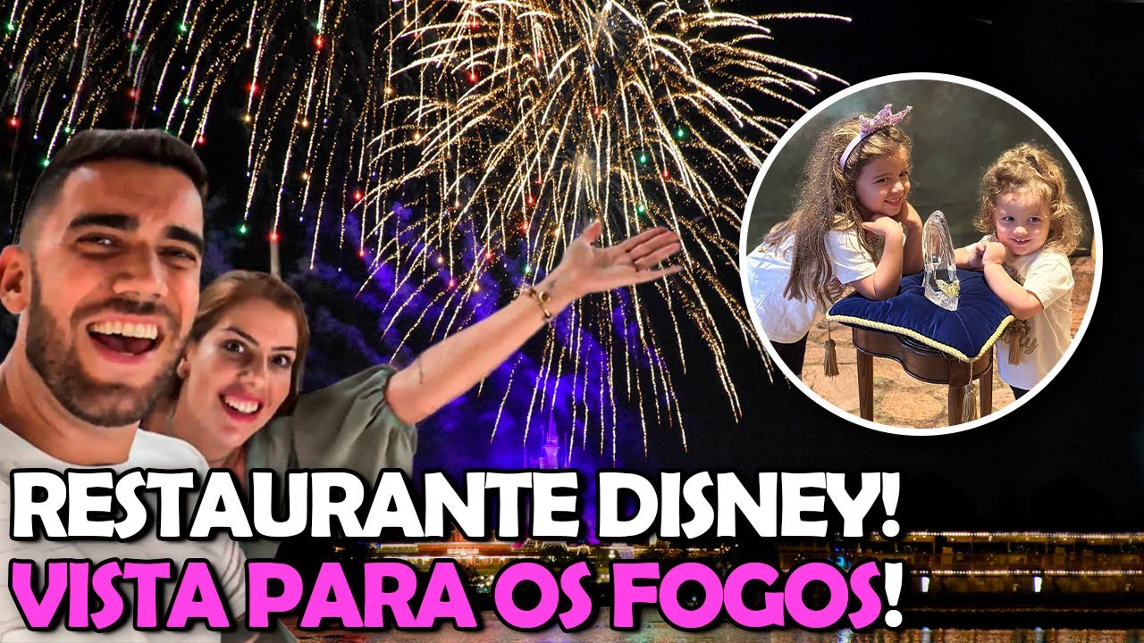 Restaurante Disney com vista para os fogos! Jantamos no Narcoossee's no Grand Floridian!