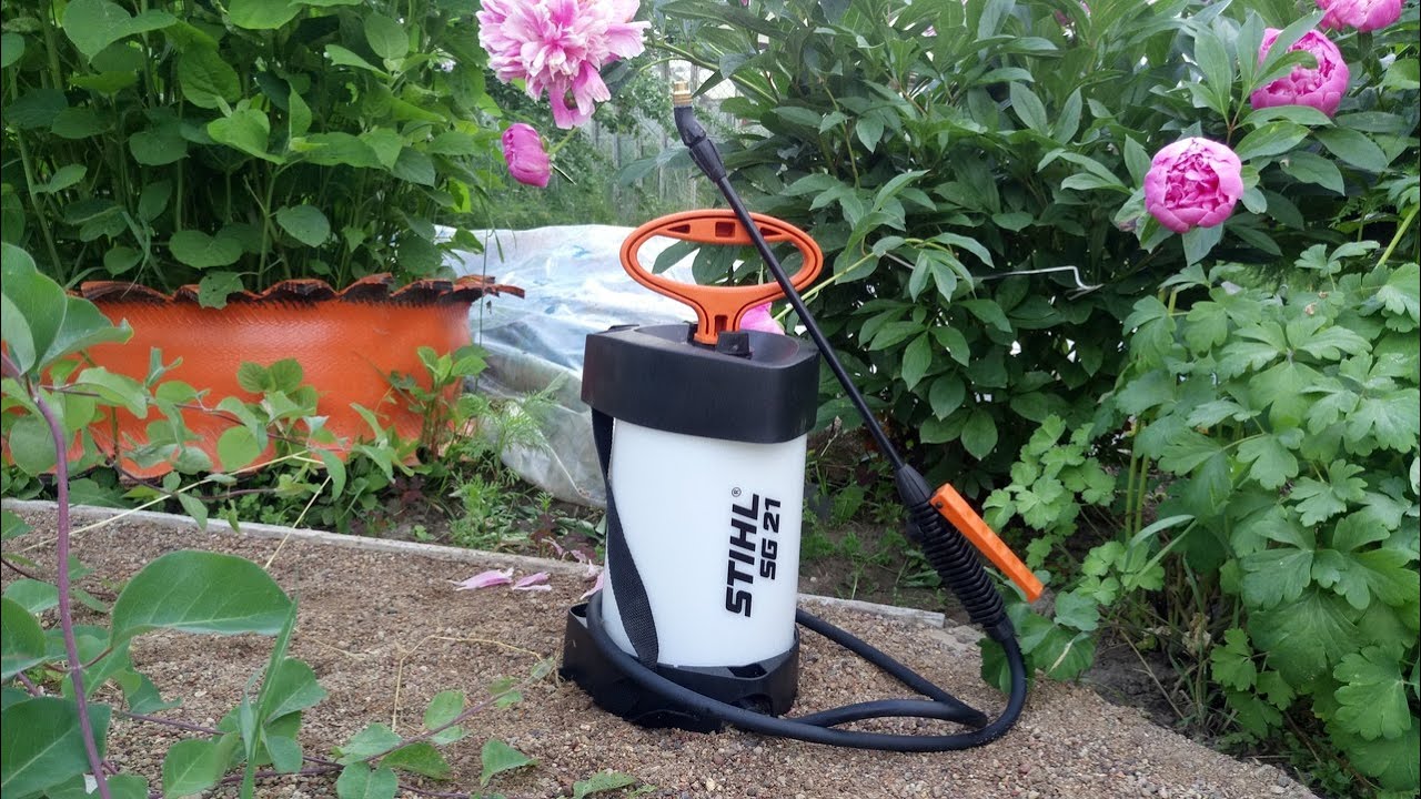 Ручной опрыскиватель STIHL SG 21.Идеальный туман из воды-Немцы сделали качественный товар)