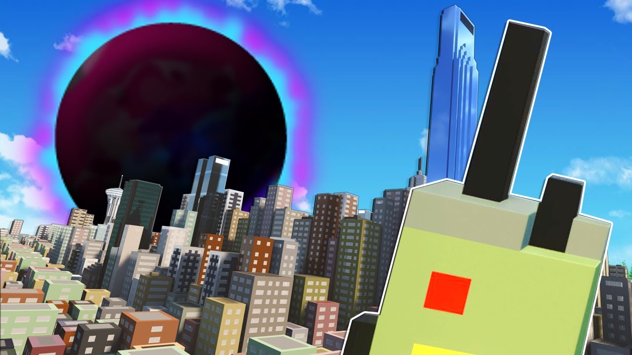 Destroying a MICRO CITY with a BLACKHOLE is Oddly Satisfying in Teardown Mods!