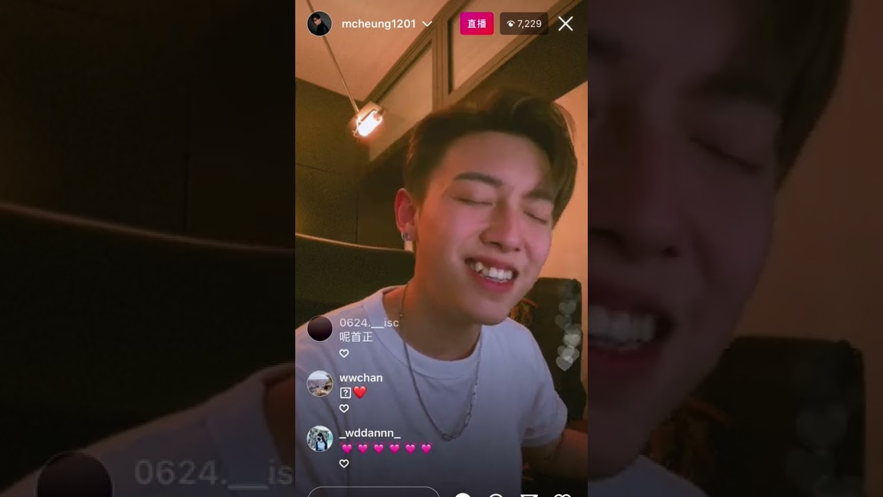 MC 張天賦 《心跳回憶》Cover 原唱: 古巨基 Instagram IG Live