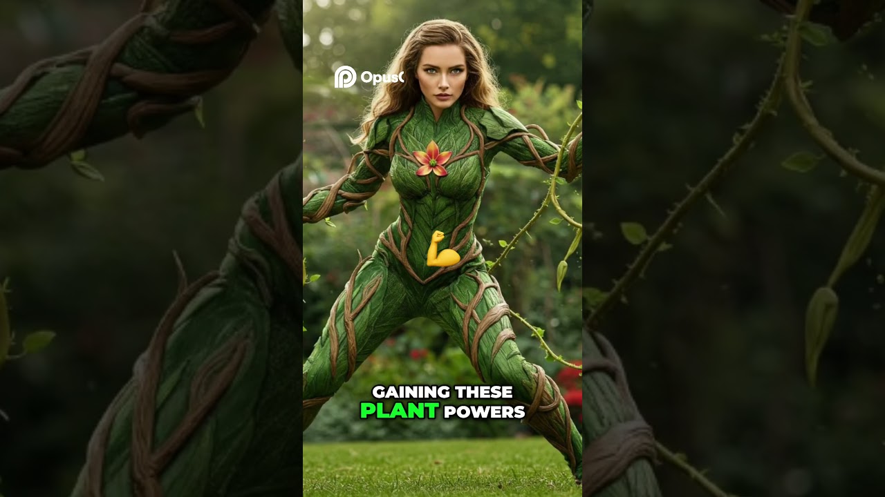 Flora Force  Origin Story, Plant Powers Iconic Transformation! 