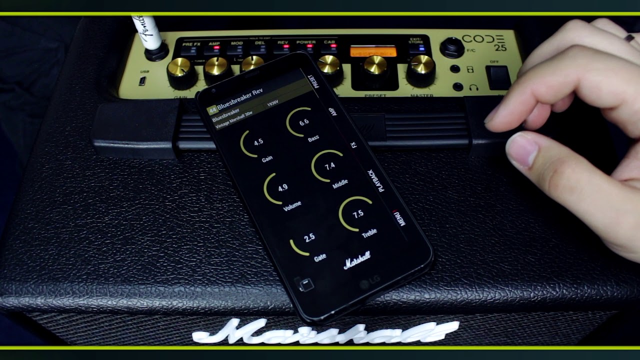 Все заводские пресеты Marshall CODE All Factory Presets