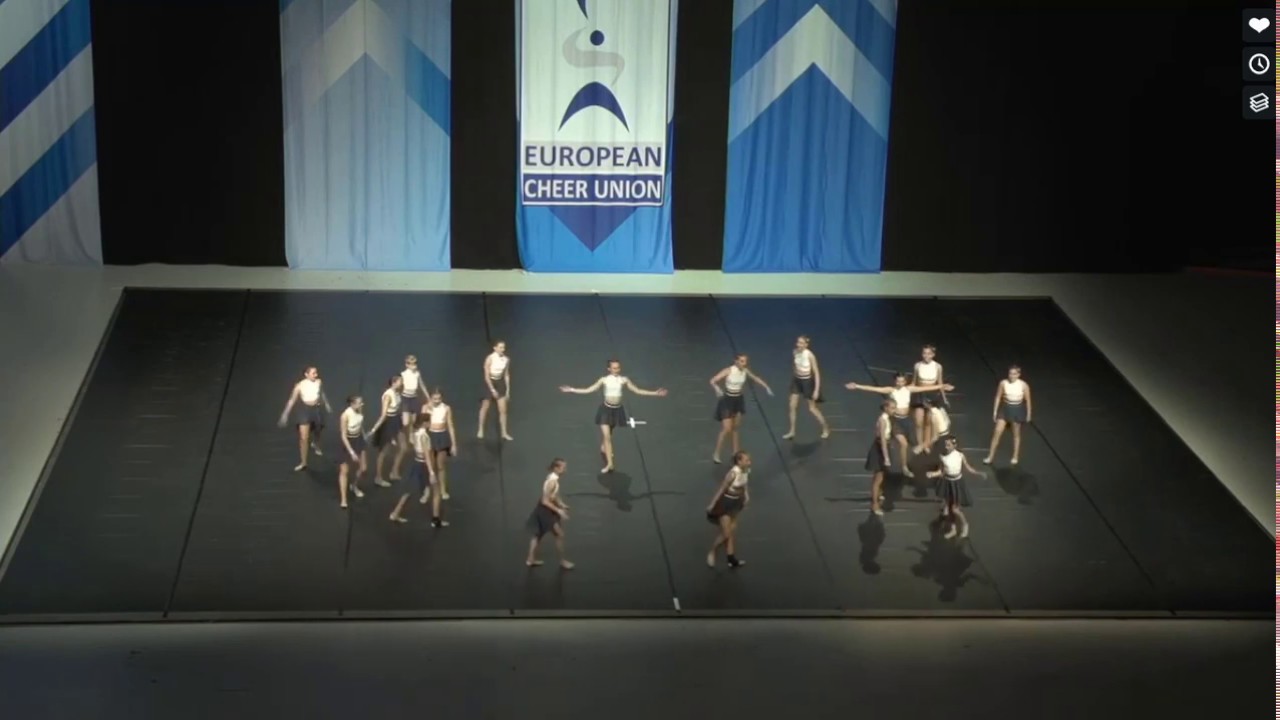 Cheerleading .Junior Jazz Slovenia Show Team Junior.