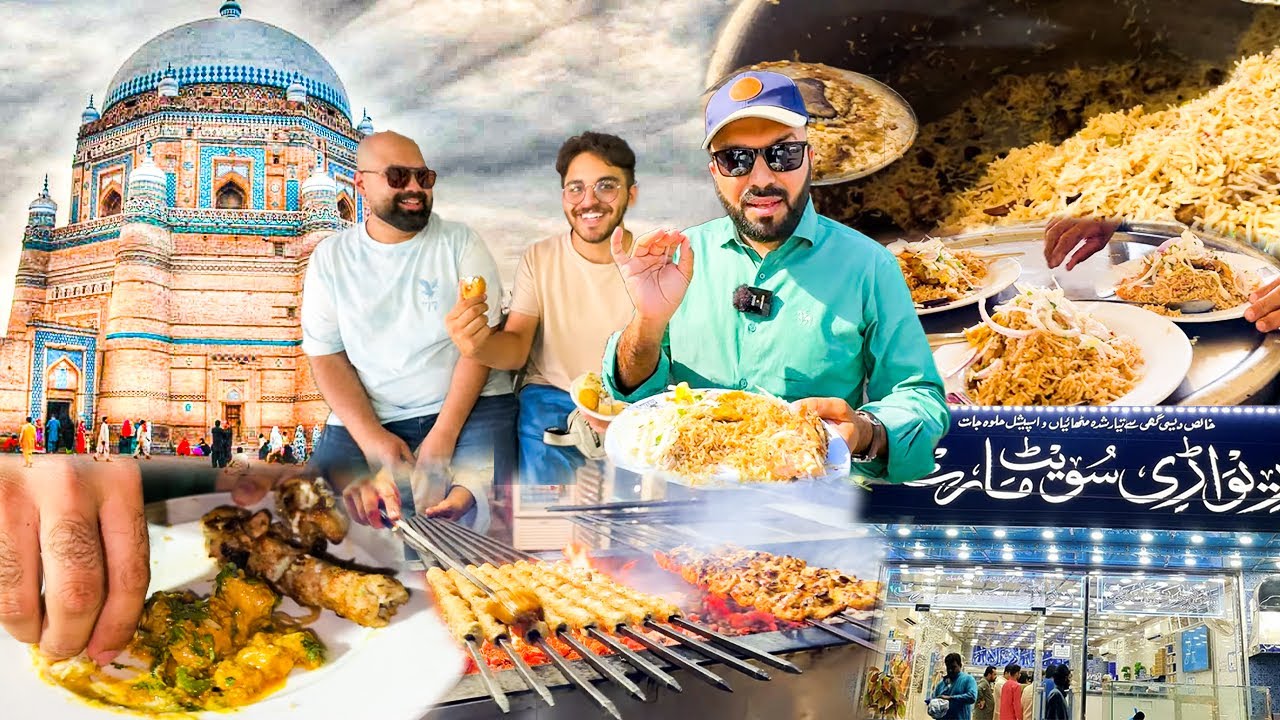 Exploring Multan Pakistan 🇵🇰 Famous Naveed Pulaao 😋 🥩🍗 Bahauddin Zakariya & Shah Rukn E Alam