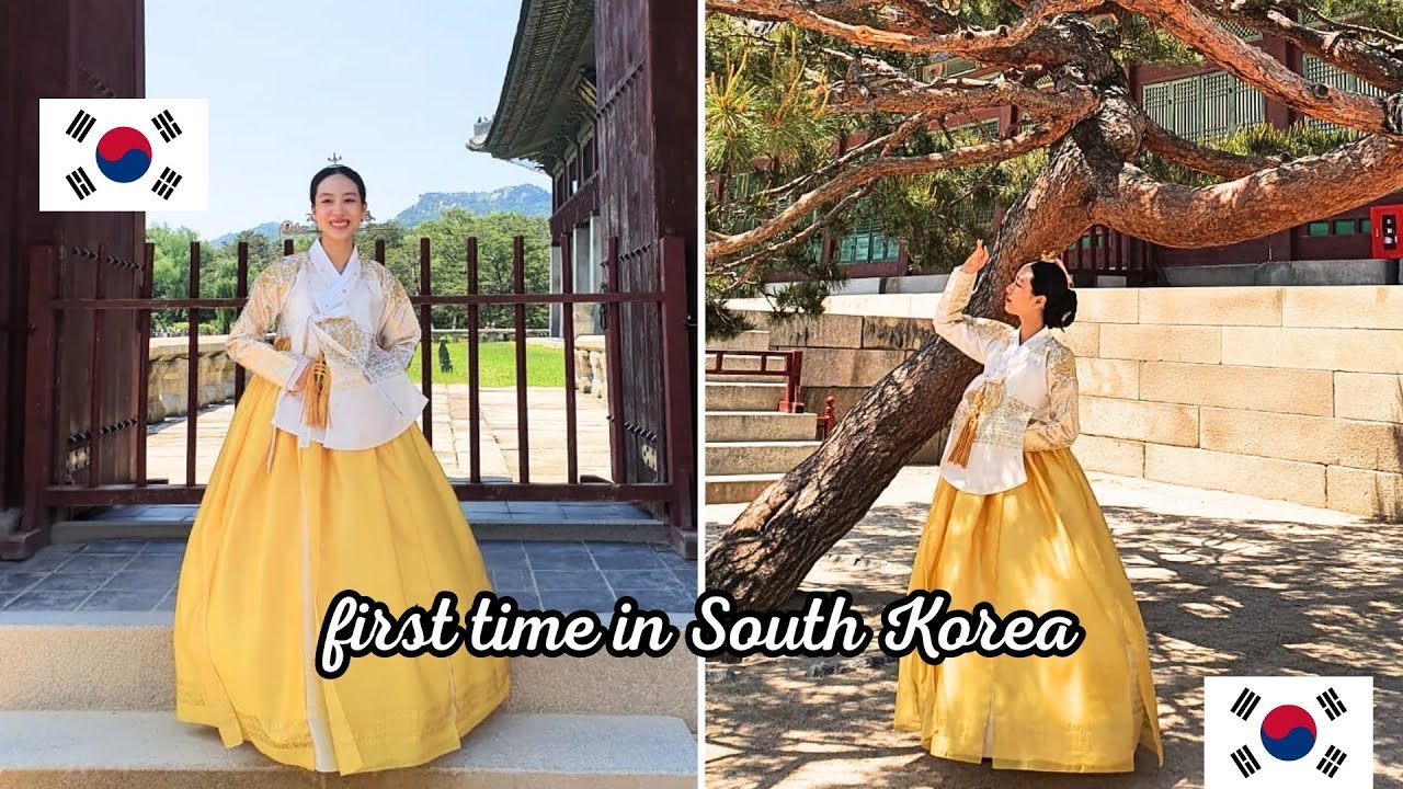 🇰🇷I wore Korean Traditional Dress for a day first time in Seoul