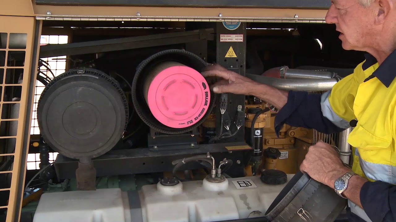Additional daily checks for diesel air compressors