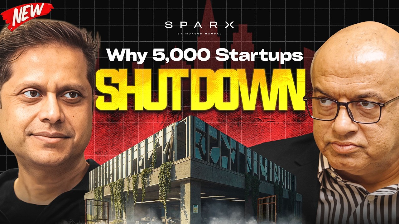 5,000 Startups Dead — The Untold Story | Naukri Founder - Sanjeev Bikhchandani | SparX