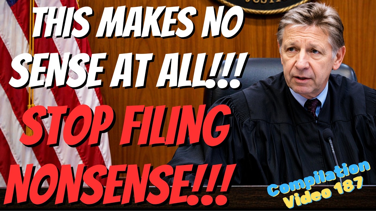 Judge CALLS OUT Sovereign Citizen's Frivolous Motions And ENDS The Nonsense Fast