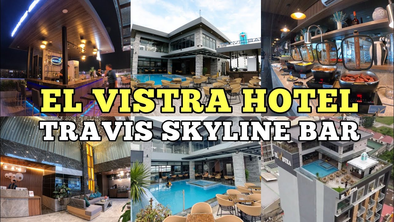 El Vistra Hotel Angeles City -  Travis Skyline Bar | Exploring Pampanga