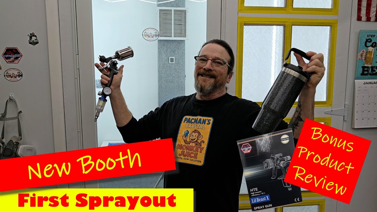 New Spray Booth Works Better Than Expected With This Sprayer